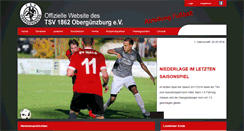 Desktop Screenshot of fussball-obg.de